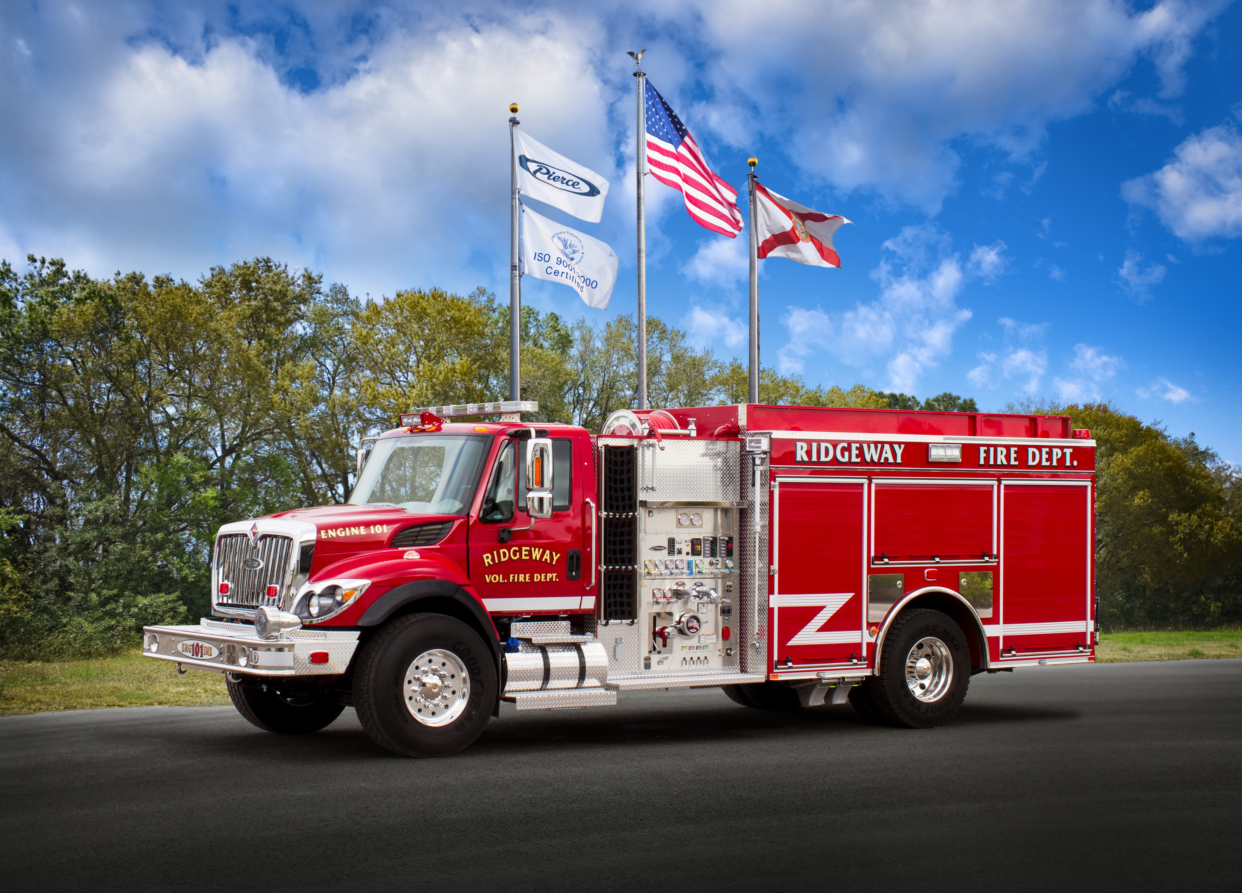 Ridgeway Fire Department Pumper